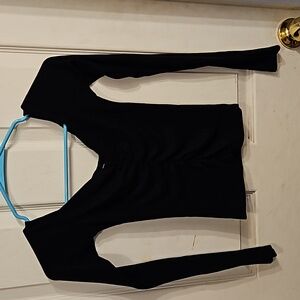 Hollister ruched ribbed top